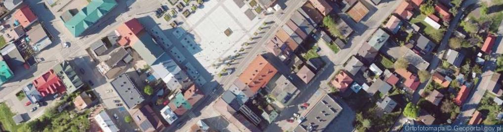 Zdjęcie satelitarne Wspólnota Mieszkaniowa Budynków nr 8, 10, 12 przy ul.11 Listopada w Parczewie