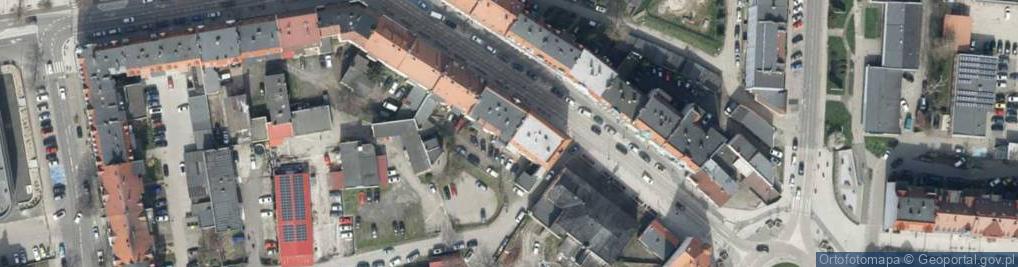 Zdjęcie satelitarne Wspólnota Mieszkaniowa Daszyńskiego nr 75 A