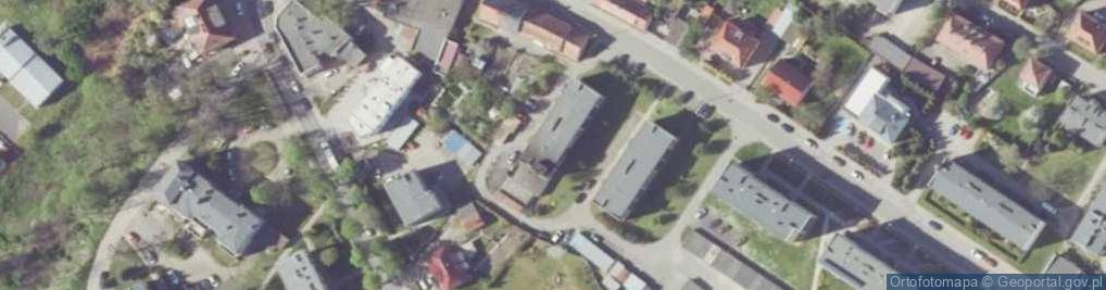 Zdjęcie satelitarne Wspólnota Mieszkaniowa "Drogowiec" Reymonta 4 A, B, C, D