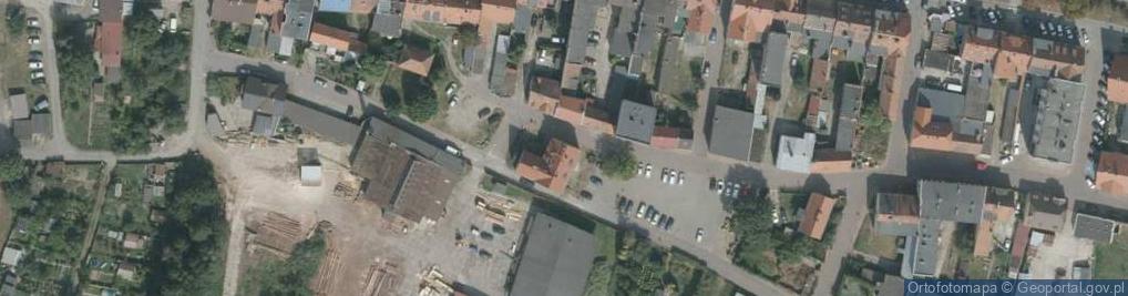 Zdjęcie satelitarne Wspólnota Mieszkaniowa Drzymały nr 18-20 Niemodlin