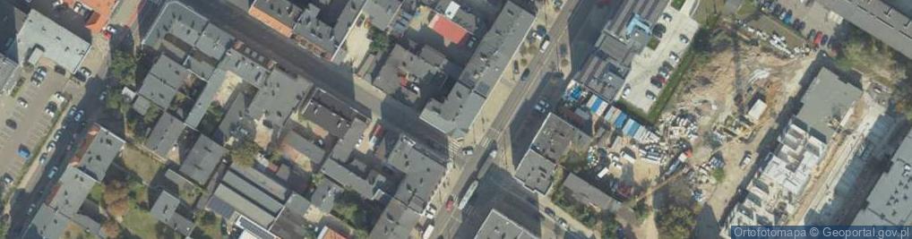 Zdjęcie satelitarne Wspólnota Mieszkaniowa Gdańska 113 - Oficyna
