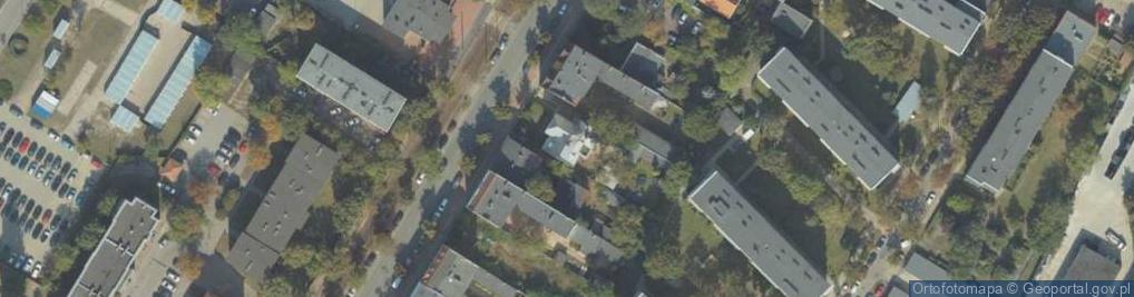 Zdjęcie satelitarne Wspólnota Mieszkaniowa Gdańska 172
