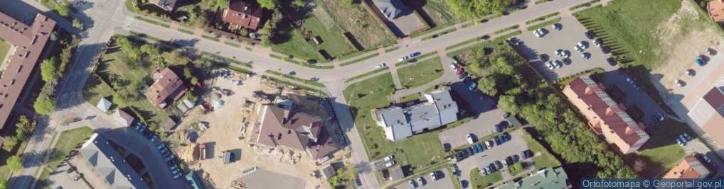 Zdjęcie satelitarne Wspólnota Mieszkaniowa Harcerska 10 Parczew