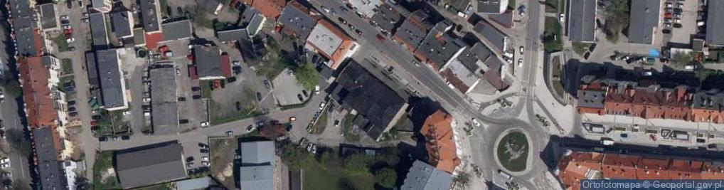 Zdjęcie satelitarne Wspólnota Mieszkaniowa Jerzmanki 22 A i B