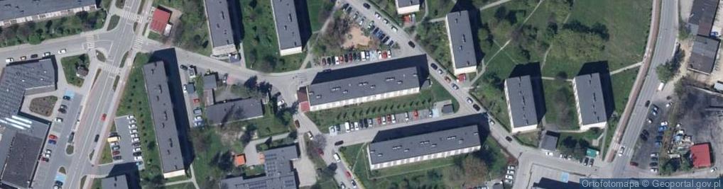 Zdjęcie satelitarne Wspólnota Mieszkaniowa "Metalowiec" w Andrychowie