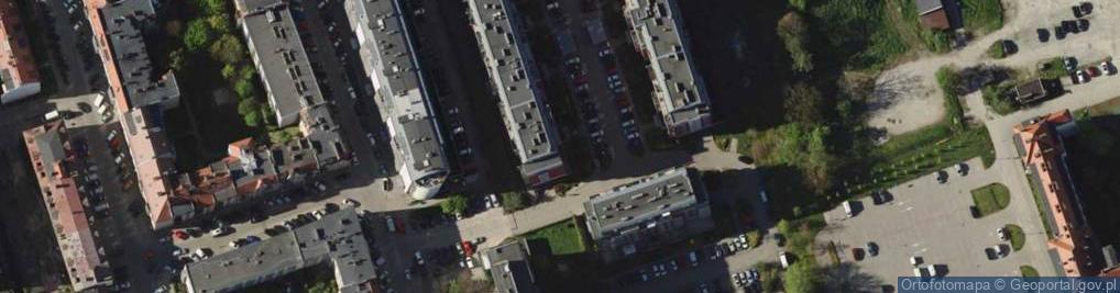 Zdjęcie satelitarne Wspólnota Mieszkaniowa Mosiężna 23-35