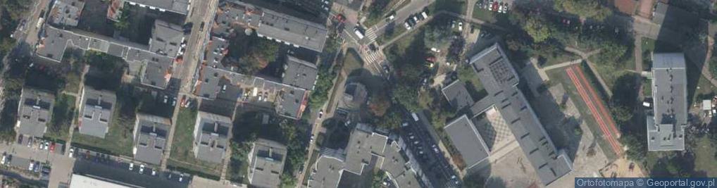 Zdjęcie satelitarne Wspólnota Mieszkaniowa Nieruchomości Os.Stefana Batorego 59 D, E, F