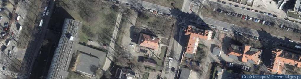 Zdjęcie satelitarne Wspólnota Mieszkaniowa Nieruchomości przy Al.Wojska Polskiego 150