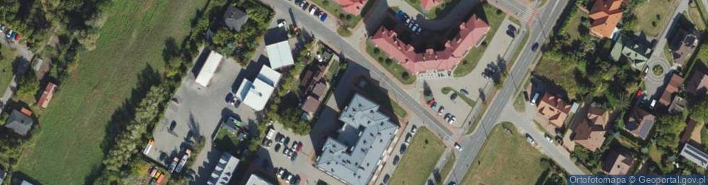 Zdjęcie satelitarne Wspólnota Mieszkaniowa Nieruchomości przy ul.Aleje 1000-Lecia 28A w Białej Podlaskiej