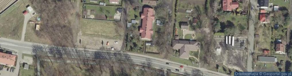 Zdjęcie satelitarne Wspólnota Mieszkaniowa Nieruchomości przy ul.Braci Saków 8