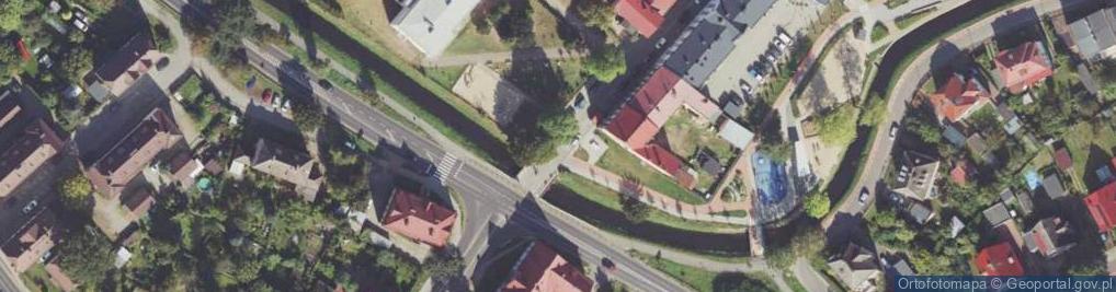 Zdjęcie satelitarne Wspólnota Mieszkaniowa Nieruchomości przy ul.Hoffmanowej 8 A w Białogardzie