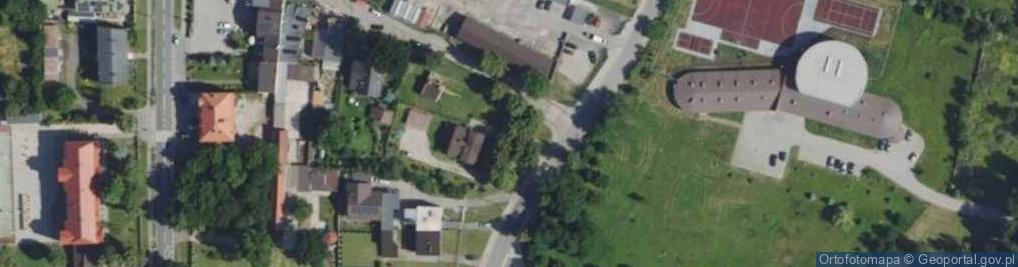 Zdjęcie satelitarne Wspólnota Mieszkaniowa Nieruchomości przy ul.Karola Miarki 5 w Toszku