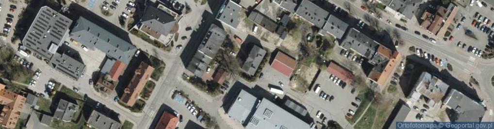 Zdjęcie satelitarne Współnota Mieszkaniowa Nieruchomości przy ul.Kopernika 21 A w Kwidzynie