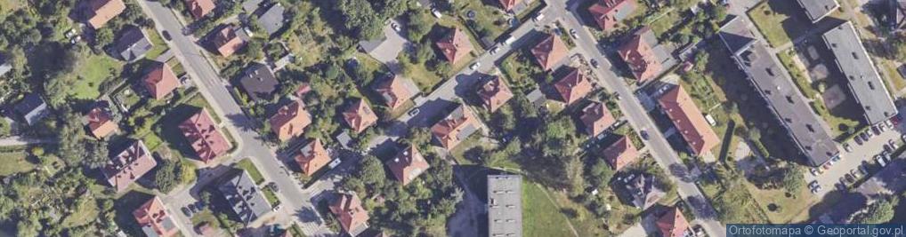 Zdjęcie satelitarne Wspólnota Mieszkaniowa Nieruchomości przy ul.Malczewskiego 4 w Jeleniej Górze