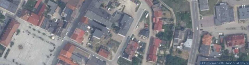 Zdjęcie satelitarne Wspólnota Mieszkaniowa Nieruchomości przy ul.Młyńska 25 w Darłowie