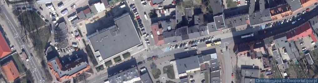 Zdjęcie satelitarne Wspólnota Mieszkaniowa Nieruchomości przy ul.Okulickiego nr 10-14 w Wałczu