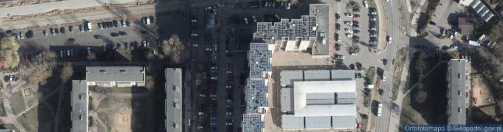 Zdjęcie satelitarne Wspólnota Mieszkaniowa Nieruchomości przy ul.Poniatowskiego 76, 76A, 76B