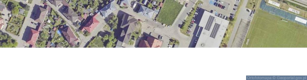 Zdjęcie satelitarne Wspólnota Mieszkaniowa Nieruchomości przy ul.Prusa 13 w Knurowie