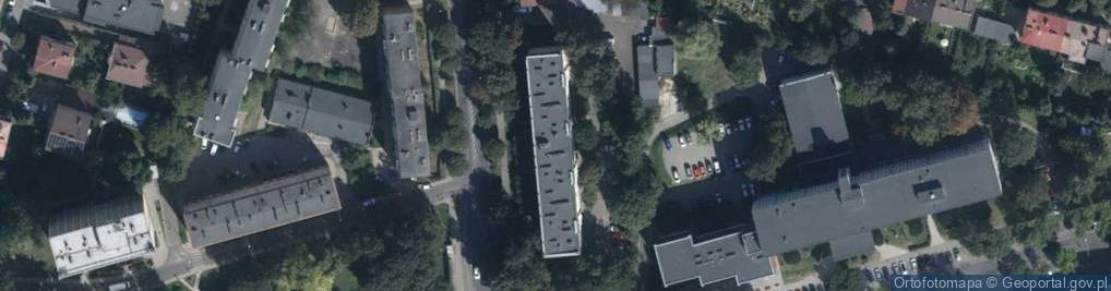 Zdjęcie satelitarne Wspólnota Mieszkaniowa Nieruchomości przy ul.Sowińskiego 8