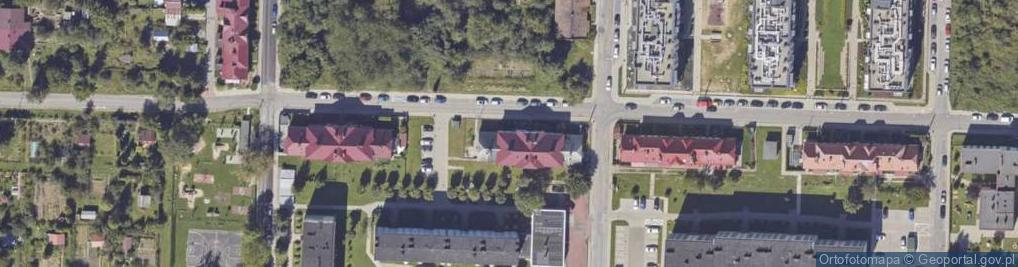 Zdjęcie satelitarne Wspólnota Mieszkaniowa Nieruchomości przy ul.Sportowej 10 w Tarnowie