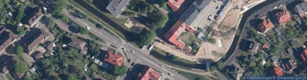 Zdjęcie satelitarne Wspólnota Mieszkaniowa Nieruchomości przy ul.Świdwińskiej nr 26 w Białogardzie