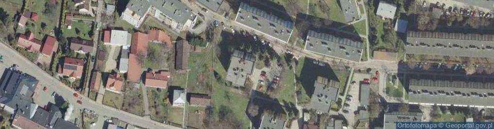 Zdjęcie satelitarne Wspólnota Mieszkaniowa Nieruchomości przy ul.Wiejska 21