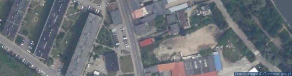 Zdjęcie satelitarne Wspólnota Mieszkaniowa Nieruchomości przy ul.Żeromskiego 37 w Darłowie