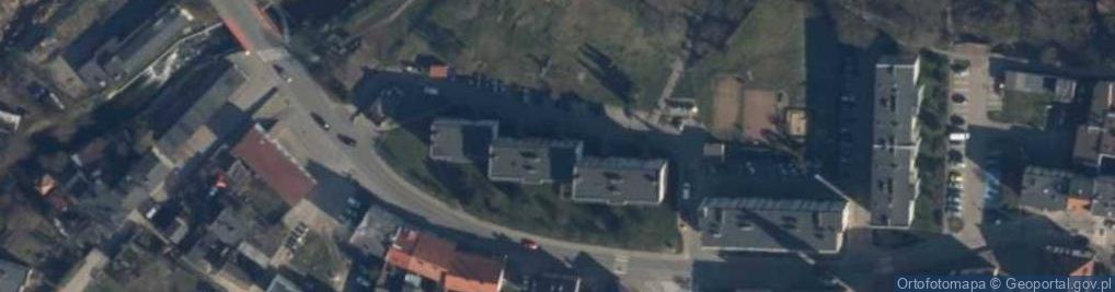 Zdjęcie satelitarne Wspólnota Mieszkaniowa Nieruchomości ul.Chopina 6, 78-520 Złocieniec