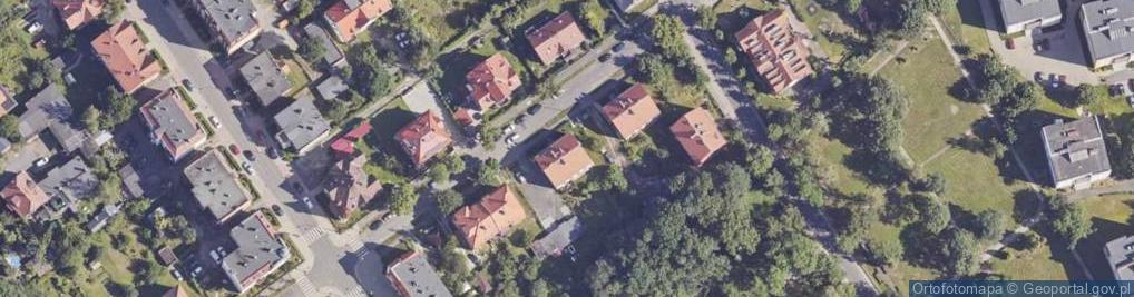 Zdjęcie satelitarne Wspólnota Mieszkaniowa Nieruchomości ul.Wańkowicza 19