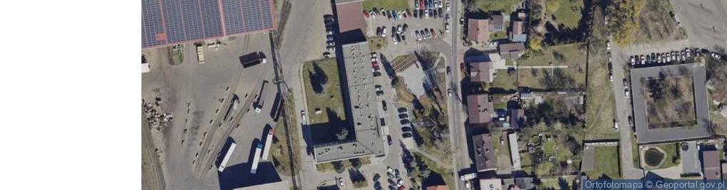 Zdjęcie satelitarne Wspólnota Mieszkaniowa Nieruchomości w Gliwicach przy ul.Gorkiego 1-3
