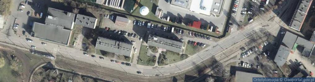 Zdjęcie satelitarne Wspólnota Mieszkaniowa nr 109 przy ul.Zagonowej 3