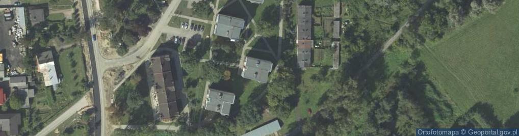 Zdjęcie satelitarne Wspólnota Mieszkaniowa nr 3 ul.Spacerowa 3 Milejów
