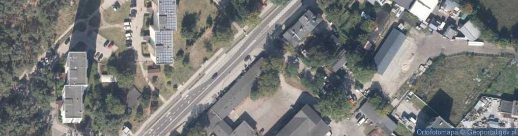 Zdjęcie satelitarne Wspólnota Mieszkaniowa nr 46 w Mostkowie 74-322 Mostkowo