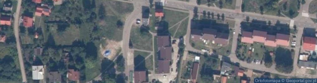 Zdjęcie satelitarne Wspólnota Mieszkaniowa nr 7 ul.Zielona 23
