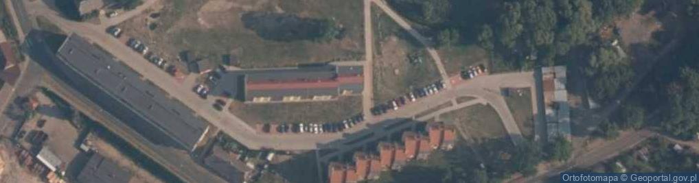 Zdjęcie satelitarne Wspólnota Mieszkaniowa nr 72 przy ul.Kolejowej 6, 73-220 Drawno