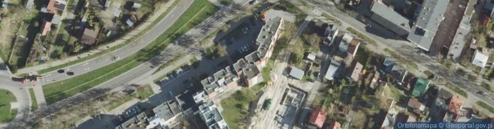 Zdjęcie satelitarne Wspólnota Mieszkaniowa przy Al.i Awp 1A