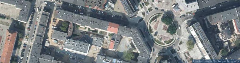 Zdjęcie satelitarne Wspólnota Mieszkaniowa przy Al.Piastów 71 Oficyna w Szczecinie