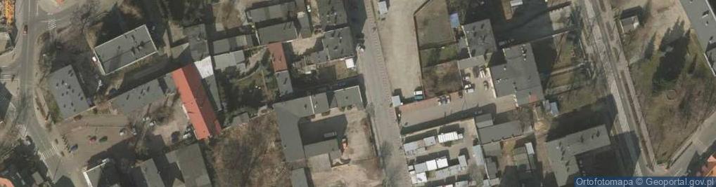 Zdjęcie satelitarne Wspólnota Mieszkaniowa przy Al.Wojska Polskiego nr 44Abc w Strzegomiu