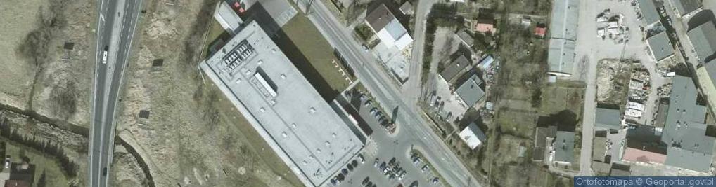 Zdjęcie satelitarne Wspólnota Mieszkaniowa przy PL.Marii Skłodowskiej-Curie nr 4 w Ząbkowicach Śląskich