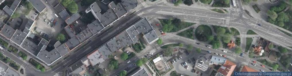Zdjęcie satelitarne Wspólnota Mieszkaniowa przy PL.św.Małgorzaty 19-20 w Świdnicy