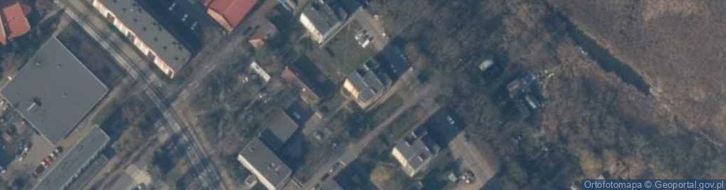 Zdjęcie satelitarne Wspólnota Mieszkaniowa przy ul.5 Marca 4 w Nowogardzie