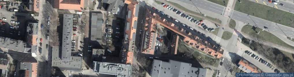 Zdjęcie satelitarne Wspólnota Mieszkaniowa przy ul.Adama Mickiewicza 20 w Szczecinie