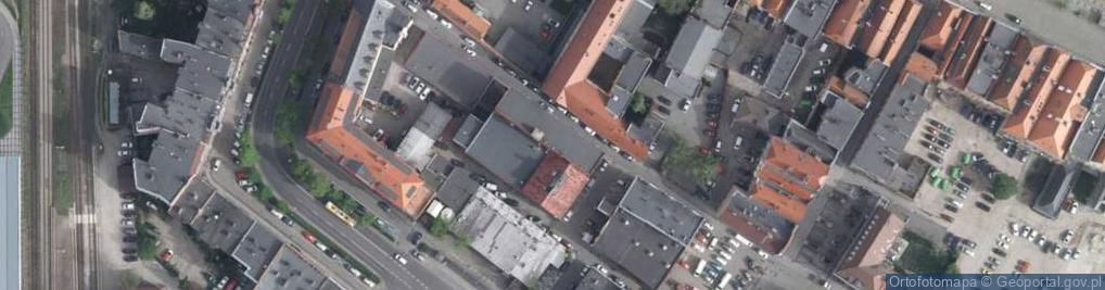 Zdjęcie satelitarne Wspolnota Mieszkaniowa przy ul.Armii Krajowej 76-80 w Żarowie