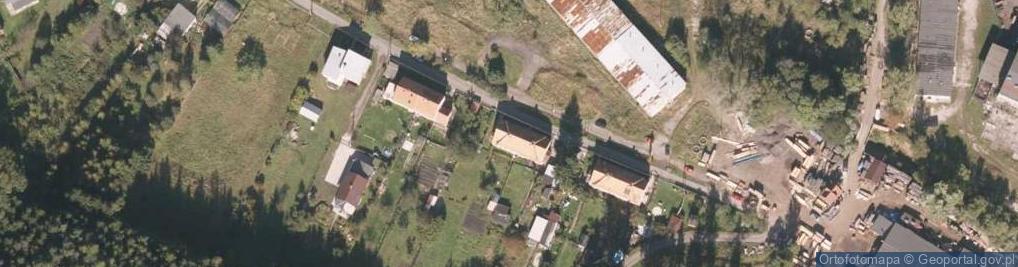 Zdjęcie satelitarne Wspólnota Mieszkaniowa przy ul.Barbary nr 10 w Jedlinie-Zdroju