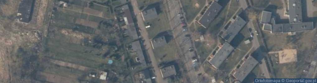 Zdjęcie satelitarne Wspólnota Mieszkaniowa przy ul.Bema 20 w Nowogardzie