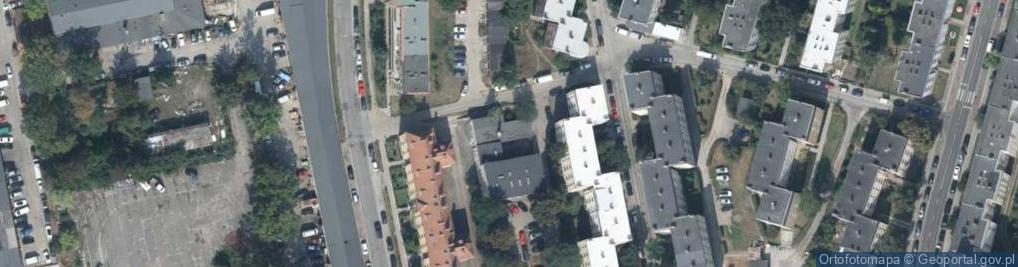 Zdjęcie satelitarne Wspólnota Mieszkaniowa przy ul.Bluszczowa 19 w Szczecinie