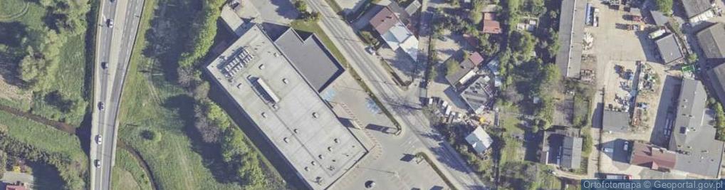 Zdjęcie satelitarne Wspólnota Mieszkaniowa przy ul.Bohaterów Getta nr 25 w Ząbkowicach Śląskich