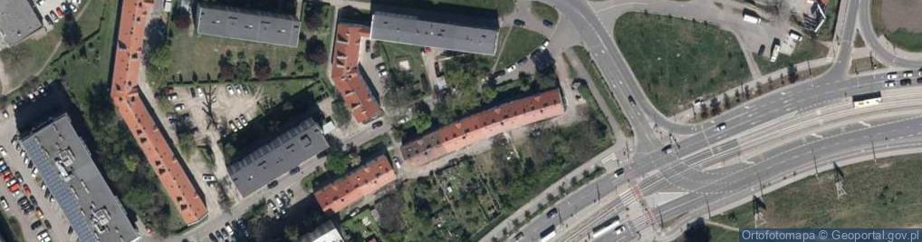 Zdjęcie satelitarne Wspólnota Mieszkaniowa przy ul.Budziszyńskiej 6