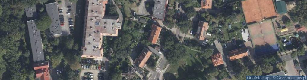 Zdjęcie satelitarne Wspólnota Mieszkaniowa przy ul.Chopina nr 7.w Kołobrzegu