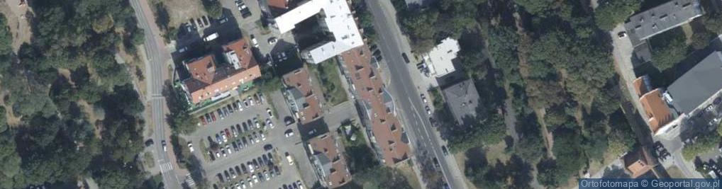 Zdjęcie satelitarne Wspólnota Mieszkaniowa przy ul.Dworcowej 34 73-110 Stargard Szczciński